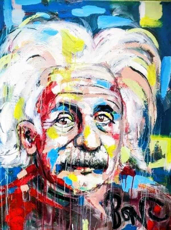 Albert Einstein #1, Original work by James Bone